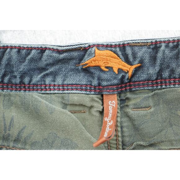 Tommy Bahama Jeans Mens 36 x 30 Cotton Blend Stretch Straight - Picture 3 of 8